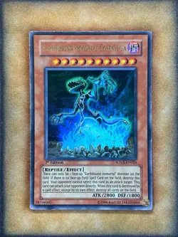 Yugioh Earthbound Immortal Ccarayhua SOVR-EN024 Ultra Rare 1st Ed MP - Image 1