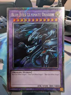 YuGiOh! Blue-Eyes Ultimate Dragon RA03-EN178 Platinum Rare 1st Ed - Image 1