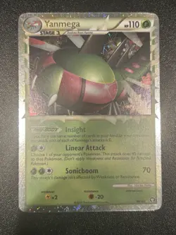 Yanmega Prime 98/102 Holo Pokemon TCG Card Triumphant Series LP - Image 1