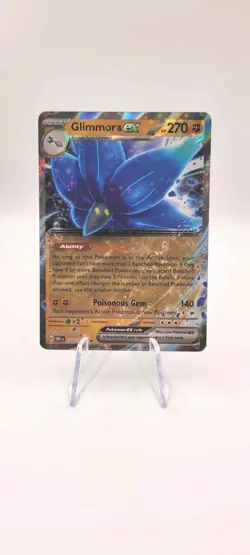 Pokemon TCG: Glimmora EX 123/197 Double Rare Card -Obsidian Flames NM - Image 1