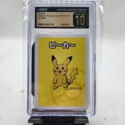 2019 POKEMON PLAYING CARDS OLD MAID - JPN PIKACHU CGC 10 PRISTINE - Image 1