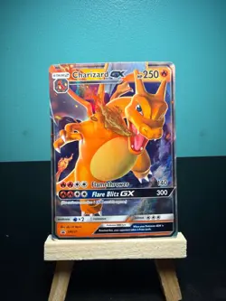 Charizard GX SM211 Black Star Promos Full Art Holo Pokemon Card - Image 1