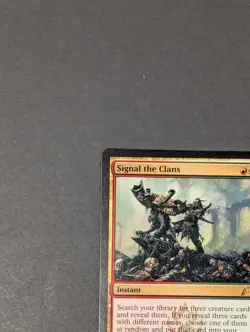 MTG Card - 1x Signal The Clans - Gatecrash - NM/LP - Rare - Magic The Gathering - Image 3