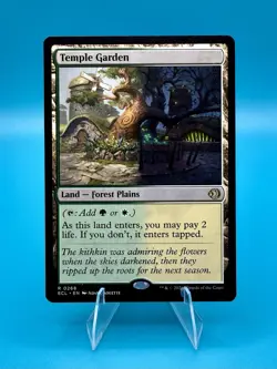 MTG WOTC 2026 Temple Garden Rare 0268 Regular Lorwyn Eclipsed NM - Image 1
