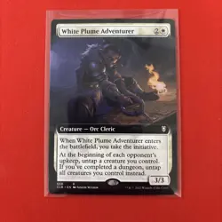 White Plume Adventurer (Extended Art) Commander Legends: Battle for Baldur's... - Image 3