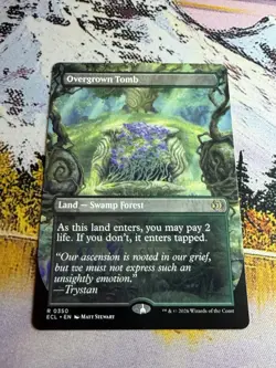 Overgrown Tomb Overgrown Tomb - Lorwyn Eclipsed NM MTG R 0350 Double Sided - Image 1