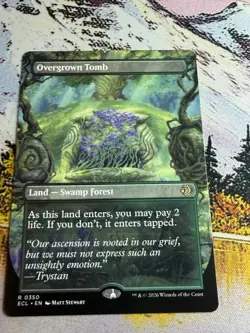 Overgrown Tomb Overgrown Tomb - Lorwyn Eclipsed NM MTG R 0350 Double Sided - Image 2