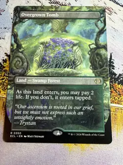 Overgrown Tomb Overgrown Tomb - Lorwyn Eclipsed NM MTG R 0350 Double Sided - Image 4