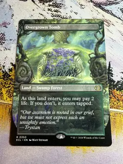 Overgrown Tomb Overgrown Tomb - Lorwyn Eclipsed NM MTG R 0350 Double Sided - Image 5