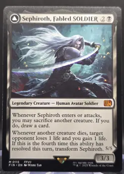 Sephiroth, Fabled SOLDIER #115 Final Fantasy Regular Mythic - Image 1