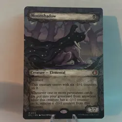 Magic the Gathering Showcase Moonshadow #313 Lorwyn Eclipsed MTG NM - Image 1