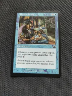Rhystic Study 45/143 Prophecy Magic The Gathering (MTG) Common - Image 1