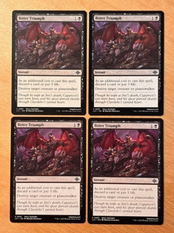 Magic the Gathering MTG 1x Bitter Triumph Lost Caverns of Ixalan NM - Image 1