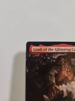 Gimli of The Glittering Caves 2023 MTG The Lord of the Rings Rare R0115 - Image 2