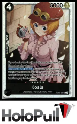 Extra Booster: One Piece Heroines Edition Koala #EB03-042 Super Rare - Image 1