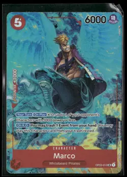 Marco (Alternate Art) OP03-013 Pillars of Strength Foil - Image 1