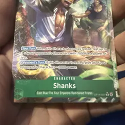 Shanks OP14-027 Alternate Art Foil | One Piece TCG The Azure Sea’s Seven NM - Image 5