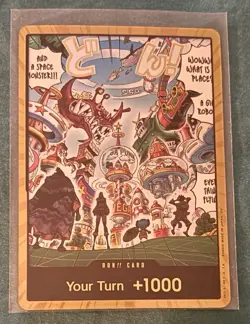DON!! Card (Egghead) (Gold) The Azure Sea's Seven Foil - Image 1