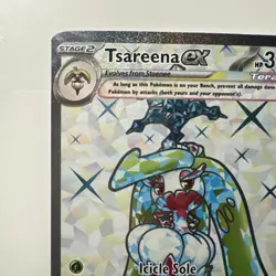 Pokemon TCG Tsareena EX Paradox Rift Tera Full Art Ultra Rare Card 220/182 - Image 3