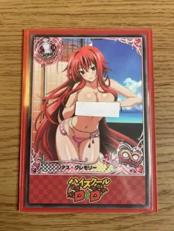 High School dxd ACG Rias Gremory Sexy Bikini Special Waifu Doujin NM Card - Image 2