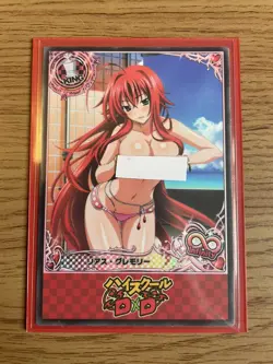High School dxd ACG Rias Gremory Sexy Bikini Special Waifu Doujin NM Card - Image 3