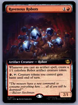 Ravenous Robots (Extended Art) R Teenage Mutant Ninja Turtles 271 NM - MTG - Image 1
