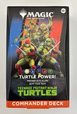 IN HAND Magic the Gathering - Teenage Mutant Ninja Turtles Single Commander Deck - Image 1