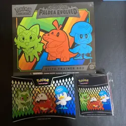 Pokemon Card Elite Trainer Box Scarlett & Violet PALDEA EVOLVED Sealed Japan - Image 1