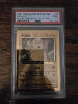 Pokemon Pikachu (2021) Celebrations UPC 58/102 PSA 9 - Image 1