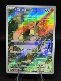Charmander 044 Sv: Scarlet & Violet Promo Cards Holo Pokemon NM - Image 1