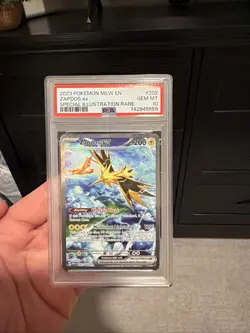 Zappos EX Pokemon Scarlet & Violet 151 Sir 202/165 PSA 10 - Image 1