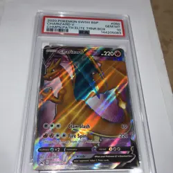 CHARIZARD V HOLO POKEMON SWSH CHAMPIONS PATH ETB PROMO PSA 10 GEM MT - Image 2