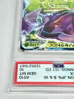 Pokemon PSA 10 Genesect EX Megalo Cannon 2013 1st Edition BW Rare Card - Image 3