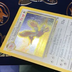 Lt. Surge's Fearow 7/132 Holo Rare Pokemon Gym Heroes LP - Image 5