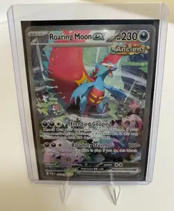 Pokemon Roaring Moon ex 251/182 SV04 Paradox Rift Special Illustration Rare Foil - Image 2