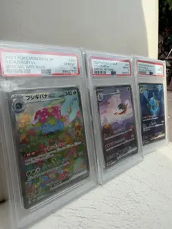 Pokemon 151 SV2a 2023 JPN Sequential Charizard Venusaur Blastoise EX SAR PSA 10 - Image 2
