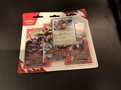 Pokemon TCG Destined Rivals 3 Pack Triple Blister - Kangaskhan Sealed - Image 2