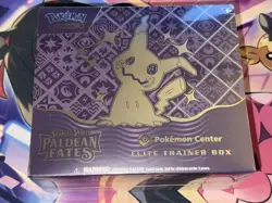 Pokemon TCG: Paldean Fates Pokemon Center Elite Trainer Box - Factory Sealed - Image 1