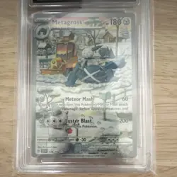Pokemon SV05: Temporal Forces Metagross 178/162 Illustration Rare Holo BCTC 9 - Image 3