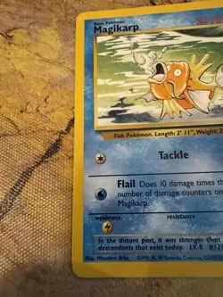 Pokemon Magikarp Base Set 35/102 1999 WOTC LP Vintage - Image 4