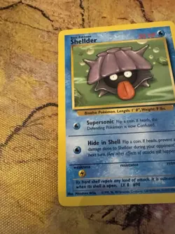 Pokemon Shellder Fossil 54/62 1999 WOTC LP Vintage - Image 4