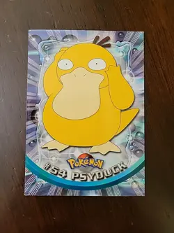 MP! BLUE Topps 1999 Psyduck #54 Pokemon TV Animation Edition Series 1 - Image 1