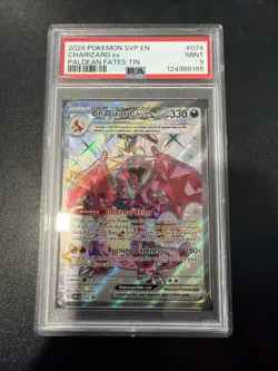 2024 Pokemon Charizard EX PAF en Special Illustration PSA Mint 9 - Image 1