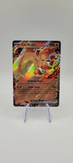 Pokemon TCG: Chi-Yu ex 040/193 Double Rare -Paldea Evolved - NM - Image 1