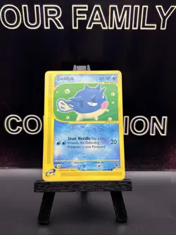 Qwilfish 127/165 Expedition Regular Pokemon TCG Common 2002 NM - Image 1