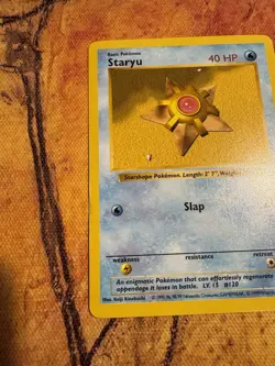 Shadowless Staryu Base Set 65/102 | First Print | Vintage Pokemon - Image 3