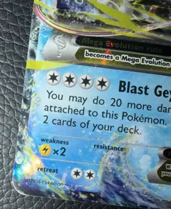 Pokemon M Gyarados EX Full Art Ultra Rare Holo Breakpoint 27/122 English - Image 4