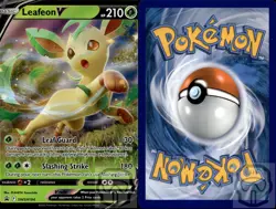 Leafeon V SWSH194 P SWSH Black Star Pokemon NM/M - Image 2