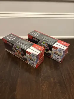 Lot Of 2 Pokemon Prismatic Evolutions Surprise Box+Booster Bundle Sam’s Club Set - Image 4
