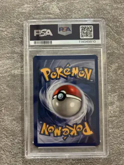 Lapras 10/62 1999 Pokemon Fossil Holo Rare PSA 8 - Image 2